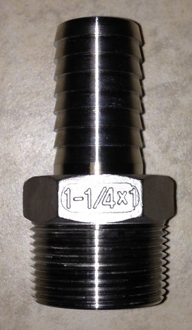 Insert / Barb Fitting Stainless Steel